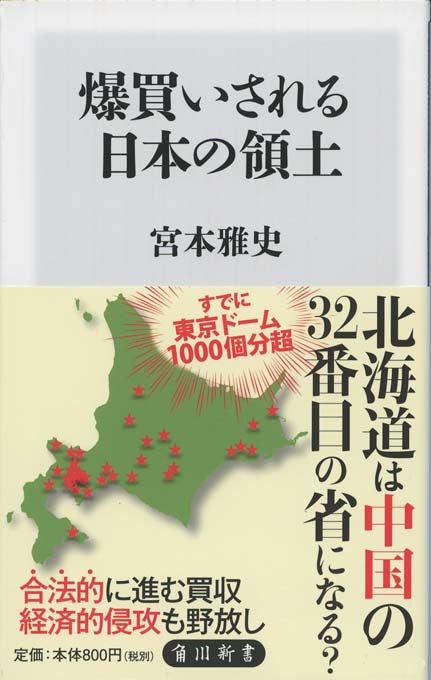 爆買いされる日本の領土 | 新書マップ4D