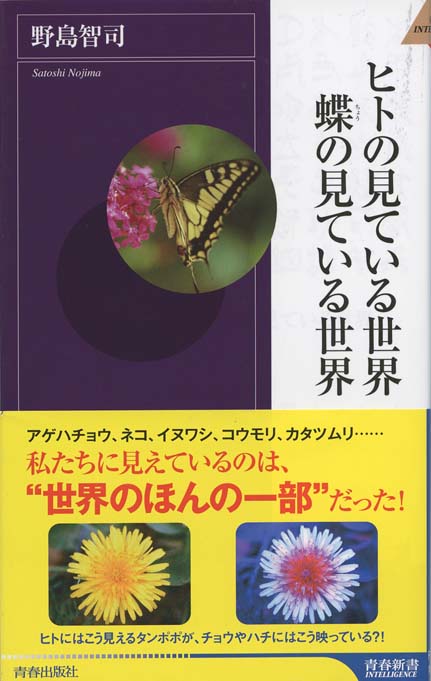 ヒトの見ている世界 蝶の見ている世界 | 新書マップ4D